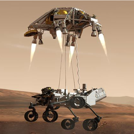 Rover Landing On Mars